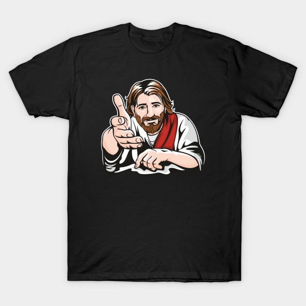 Jesus T-Shirt by Jamie Lee Art